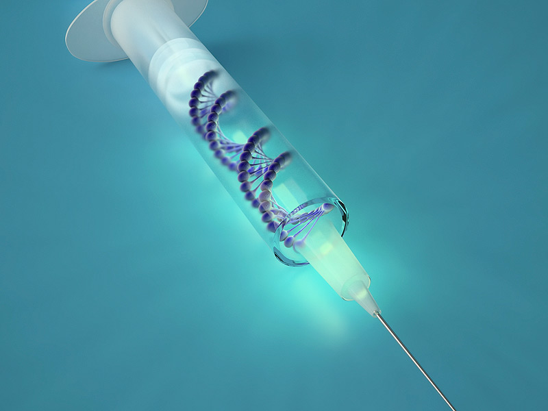 Duchenne muscular dystrophy_Gene therapy_seringue Work for human