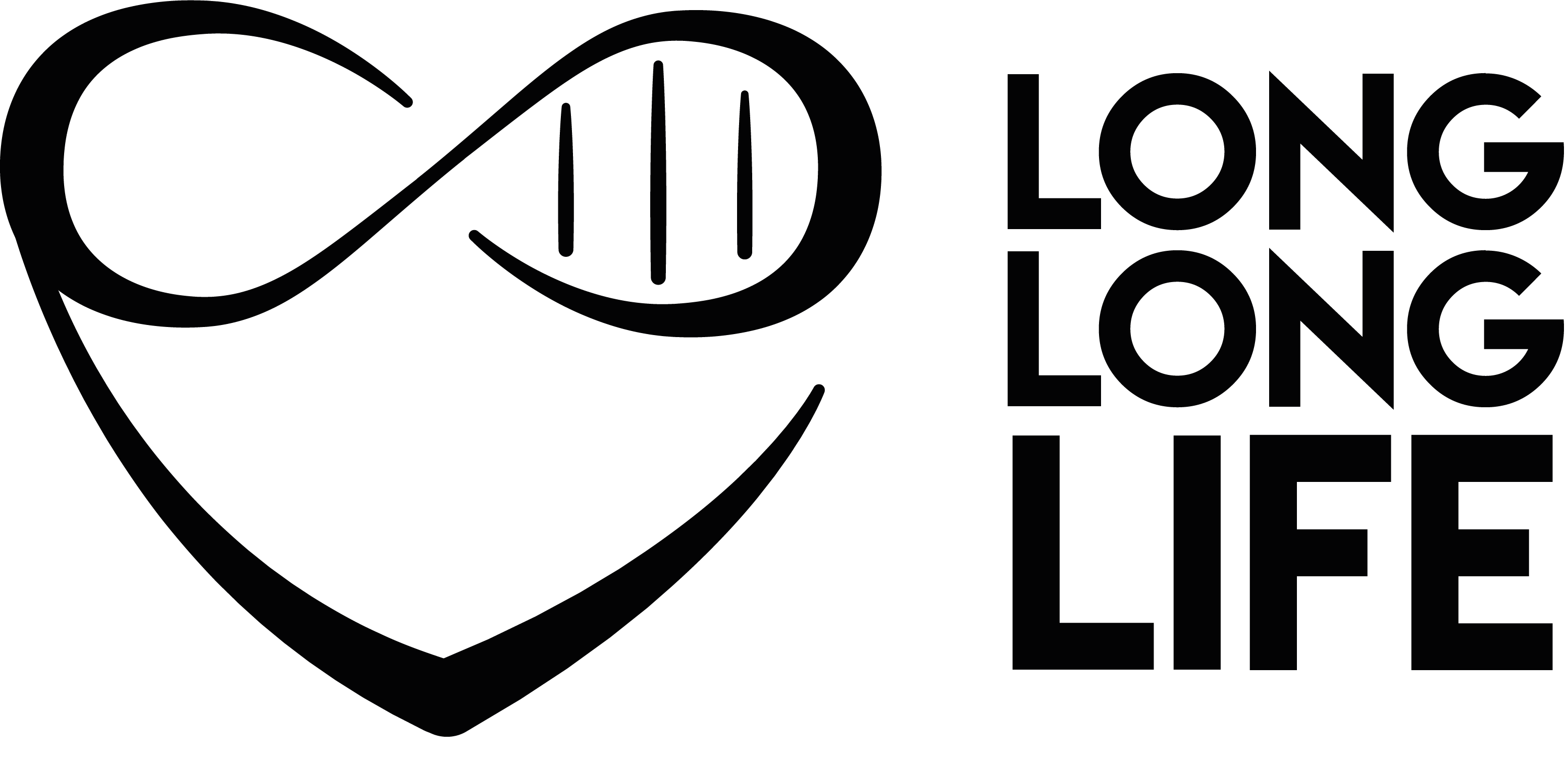 logo long long life longevity transhumanism anti aging